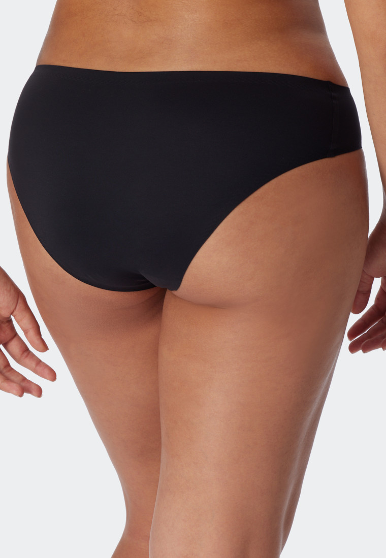 Slio hip-rio in microtessuto nero - Invisible Soft