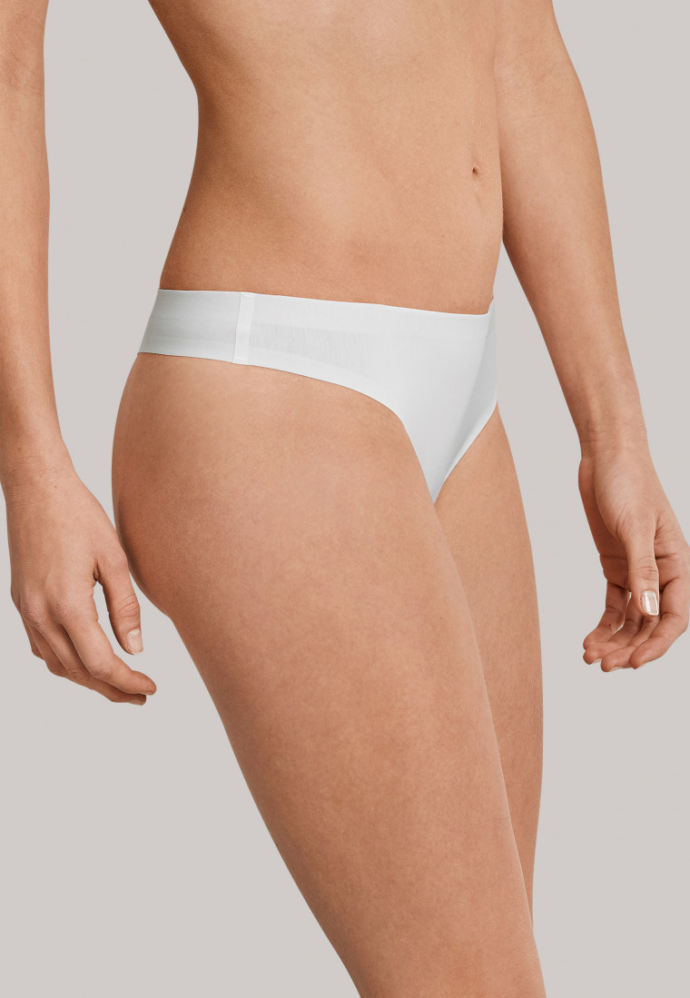 Hip thong, white - Invisible