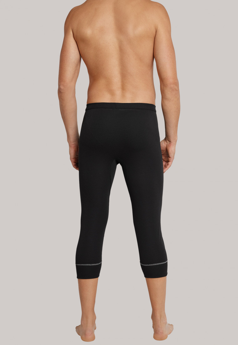 3/4 Length thermal underwear extra warm black - Sport Thermo Plus