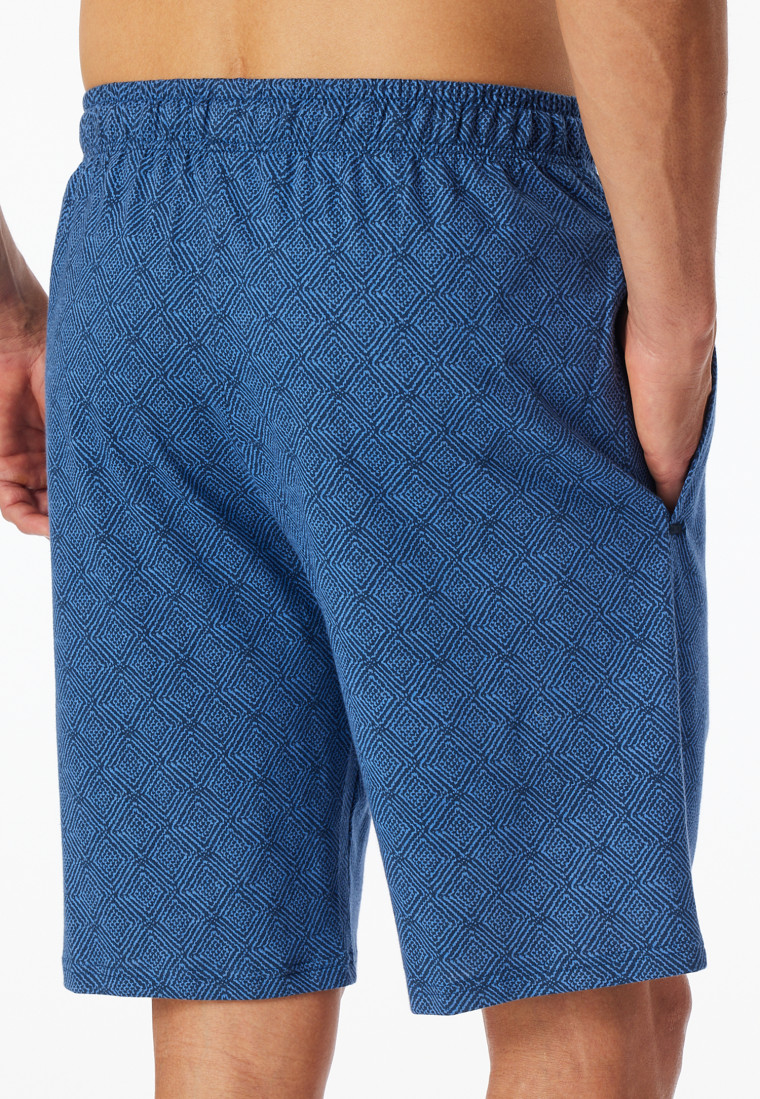 Broek kort aquarium patroon - Mix+ Relax