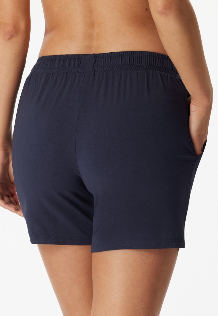 Pants short modal blue - Mix & Relax