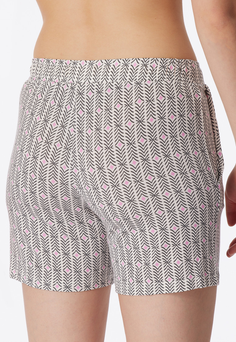 Pants short modal multicolored patterned - Mix+Relax