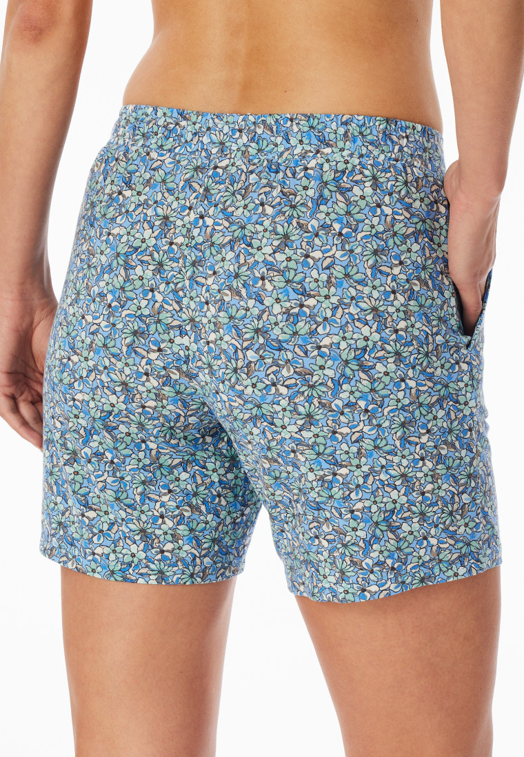 Hose kurz Modal mehrfarbig gemustert - Mix+Relax