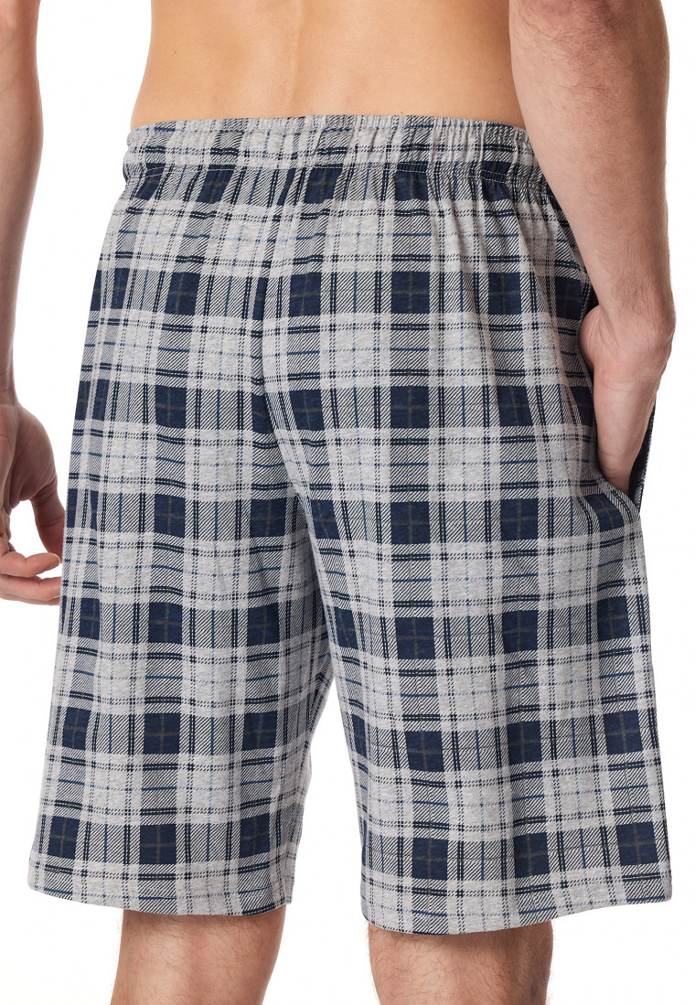 Pantalon court à carreaux multicolores - Mix+Relax