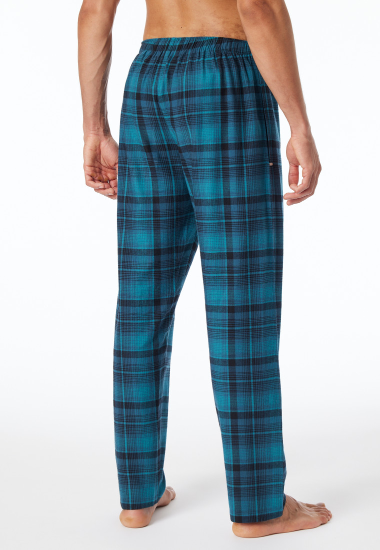 Hose lang Flanell Karos multicolor - Mix+Relax