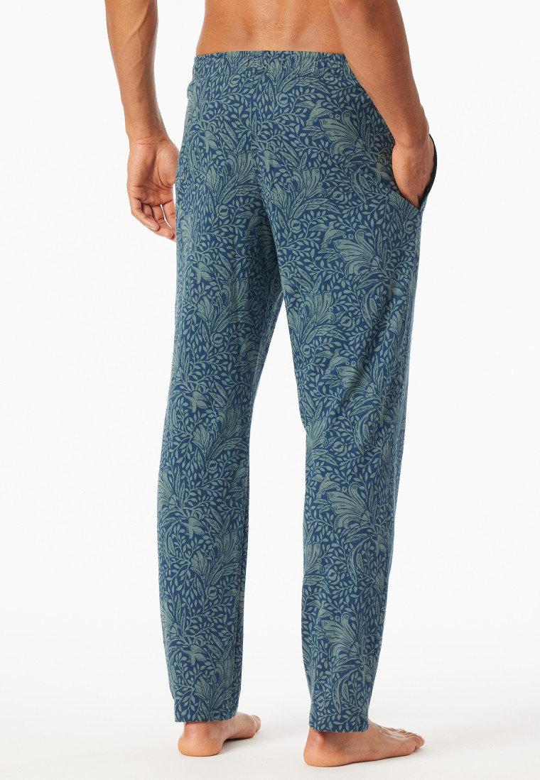 Lange broek in kaki bedrukt - Mix+ Relax