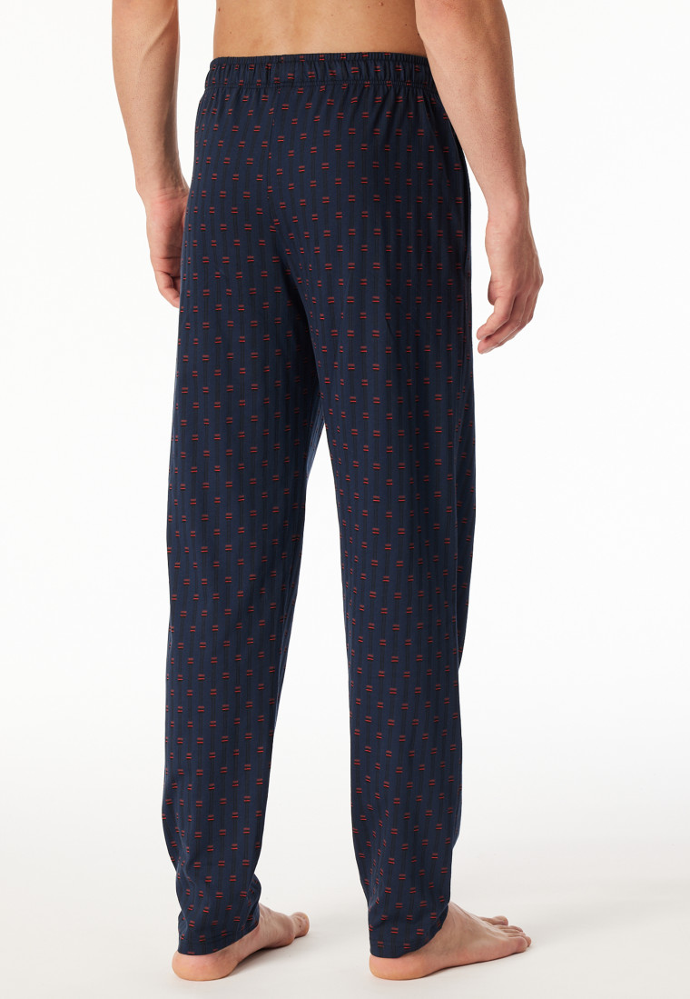 Hose lang multicolor bedruckt - Mix+Relax