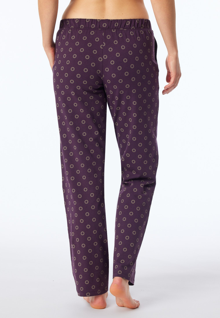 Hose lang multicolor gemustert - Mix+Relax