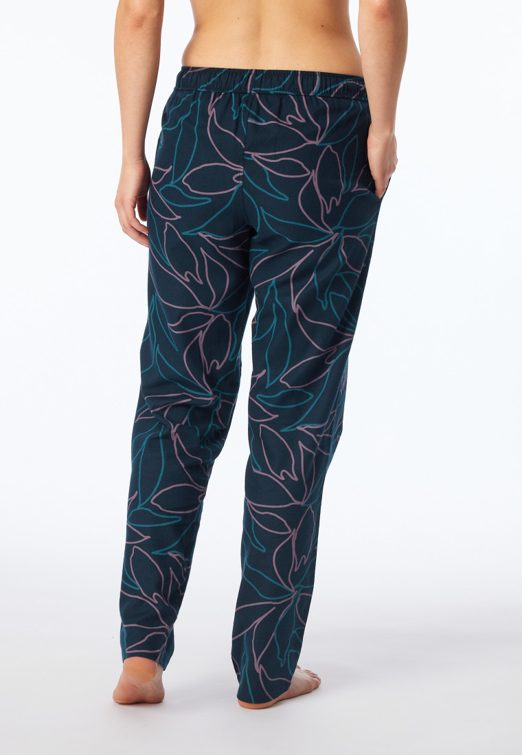Hose lang multicolor gemustert - Mix+Relax