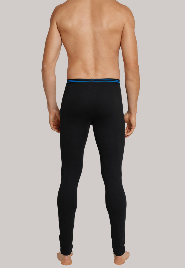 Caleçon long thermique chaud de couleur noir - Sport Thermo light