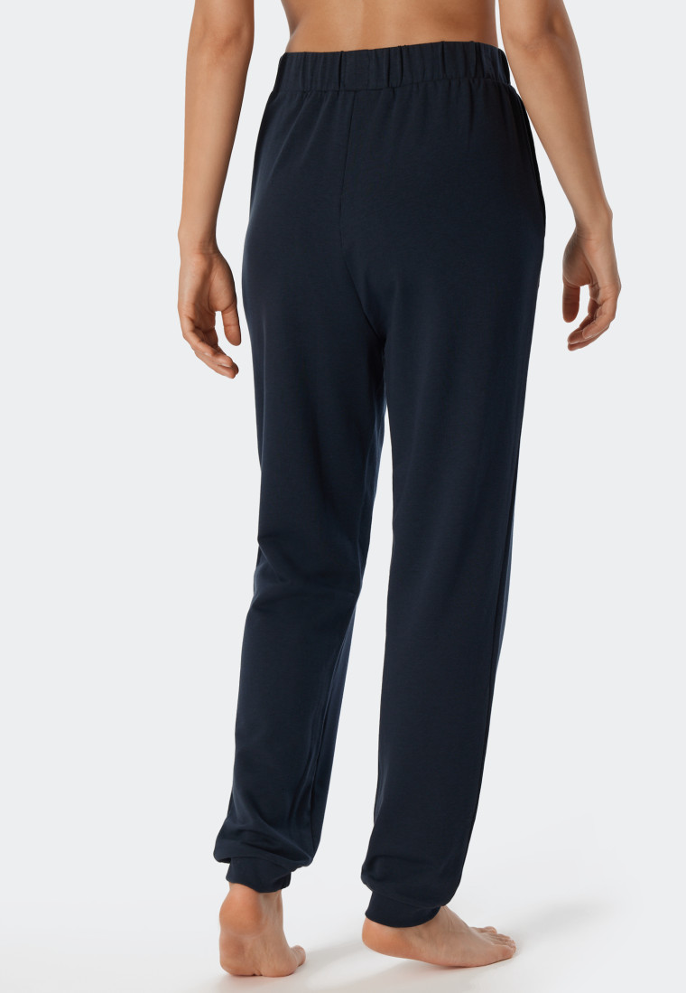 Pantalon Tencel durable poches bleu foncé - Mix+Relax
