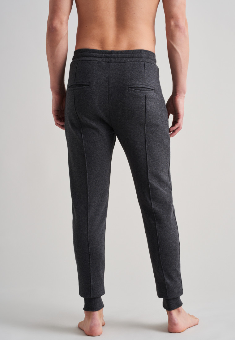 Pantalon de jogging long, anthracite chiné - Revival Helge