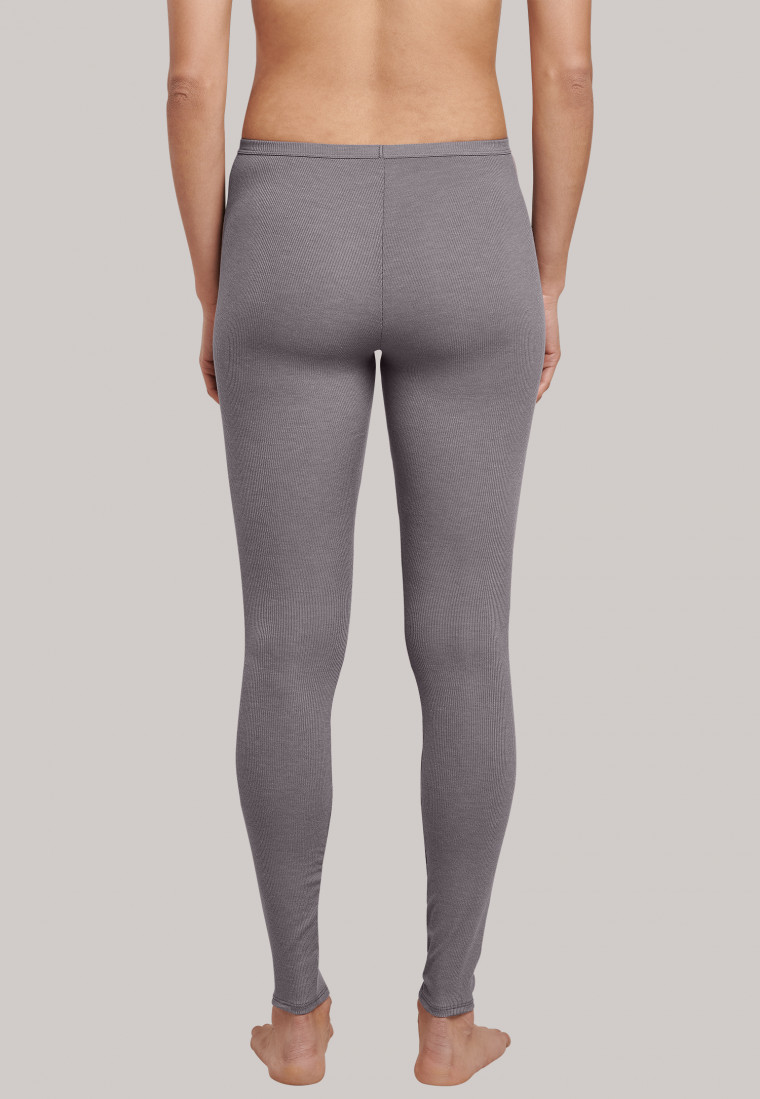 Legging dubbelribstof taupe - Personal Fit Rippe