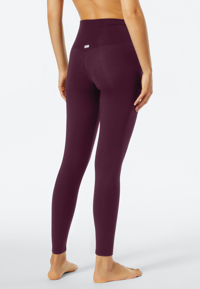 Plum leggings Revival Martina SCHIESSER