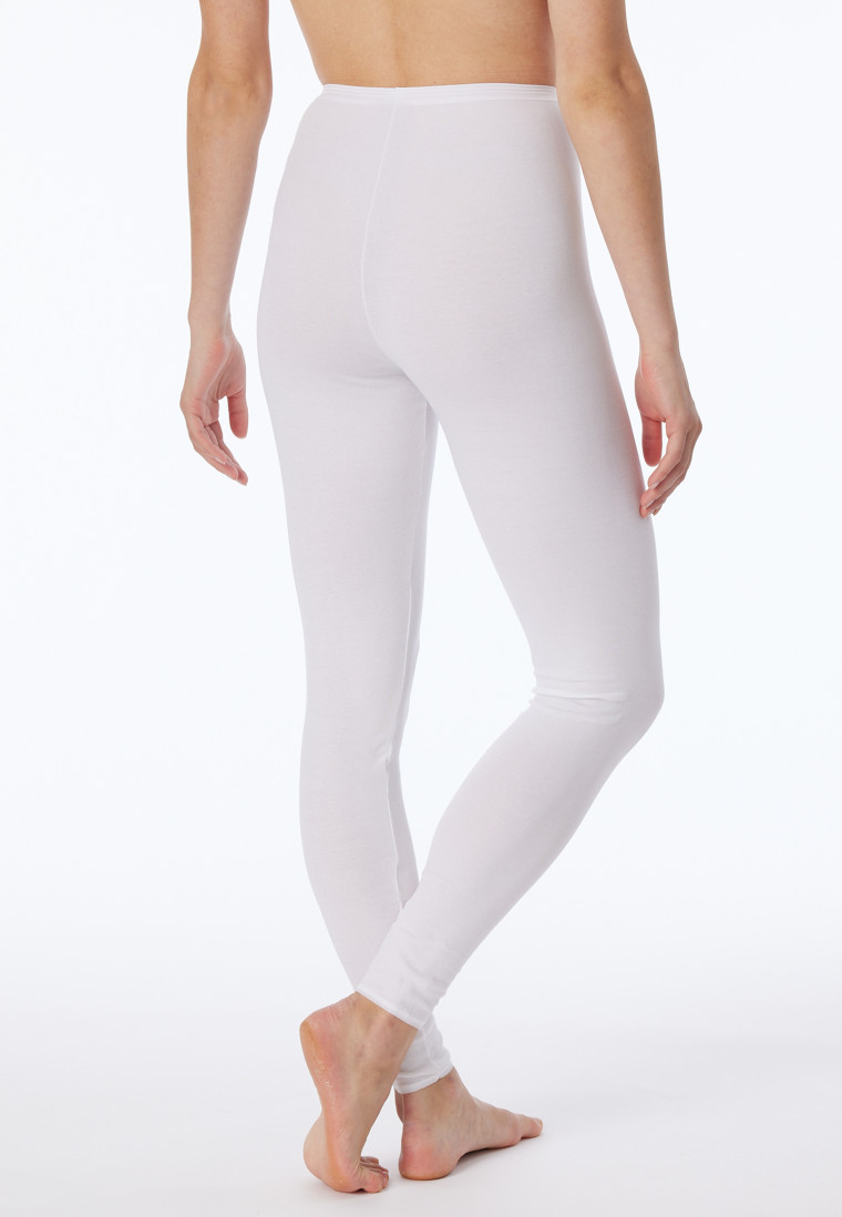 Schande ondanks Ban Legging wit - Luxury | SCHIESSER