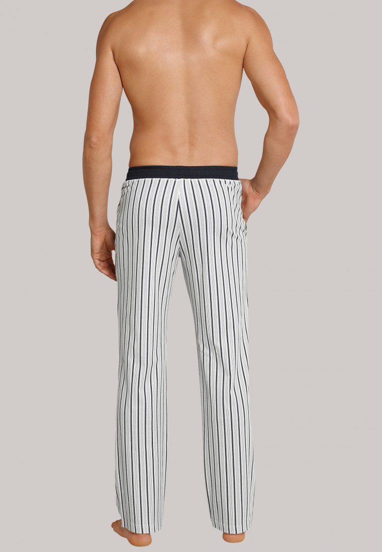Pantalon de survêtement rayé multicolore en jersey - Mix & Relax