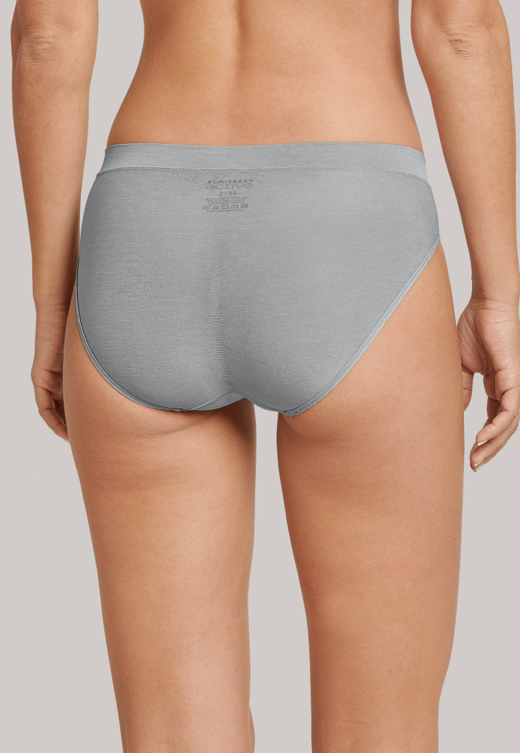 bikini ultralight seamless waistband silver-gray - Active Mesh Light