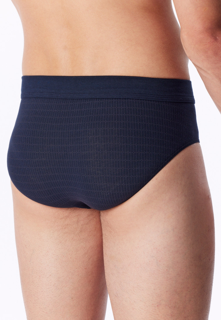 Mini slip con fantasia color melanzana - Comfort Fit