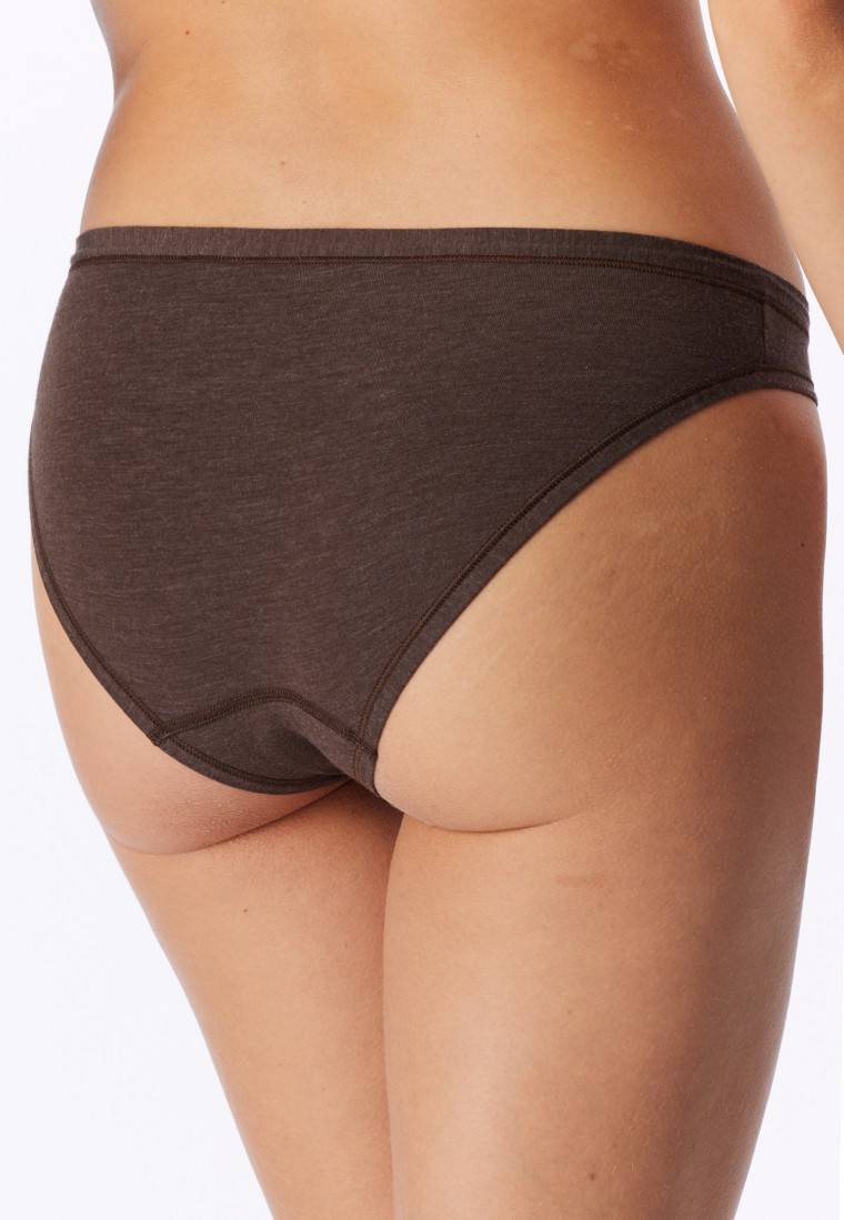 Breathable Mini Briefs, Deep Brown - Personal Fit