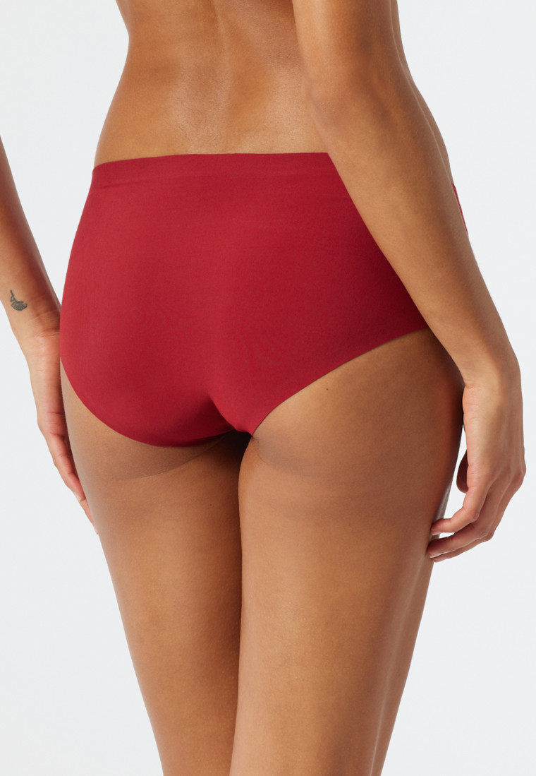 Panty seamless burgundy - Invisible Cotton