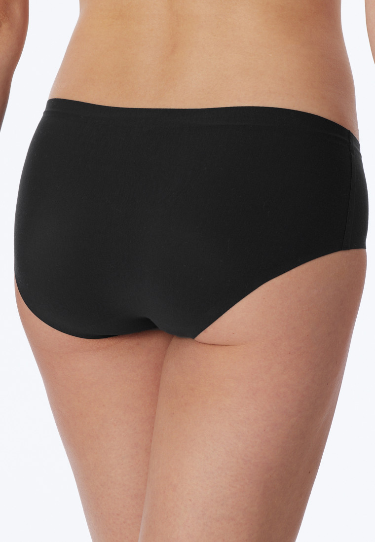 Panty naadloos zwart - Invisible Cotton