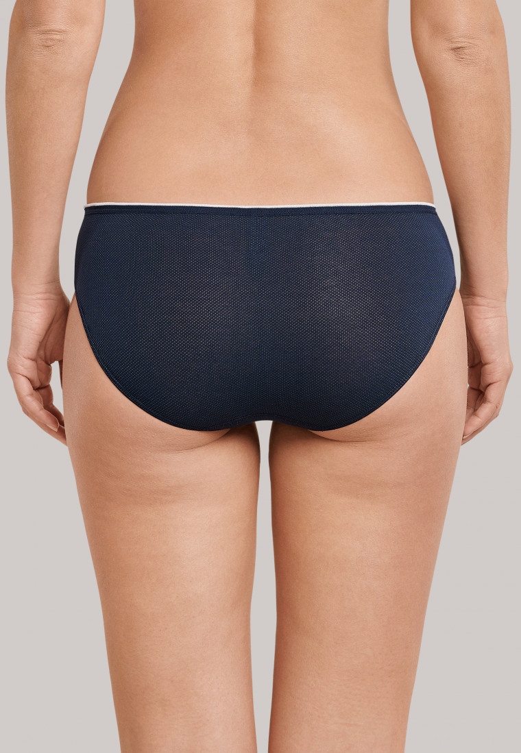 Panty 2-pack piqué midnight blue-pink - Tension