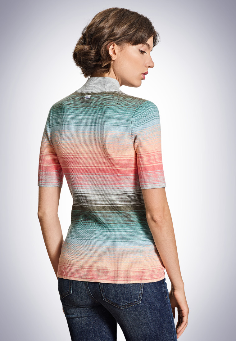 Sweater short-sleeved multicolored - Revival Lotte