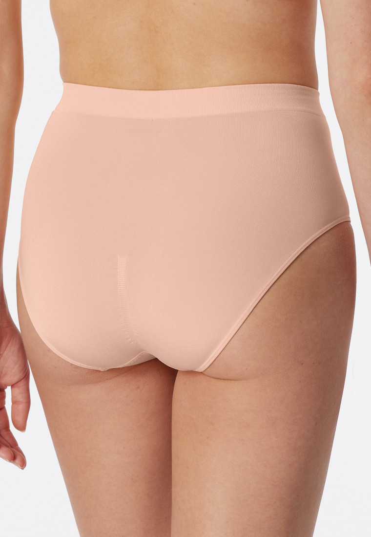 Retro briefs seamless peach - Classic Seamless