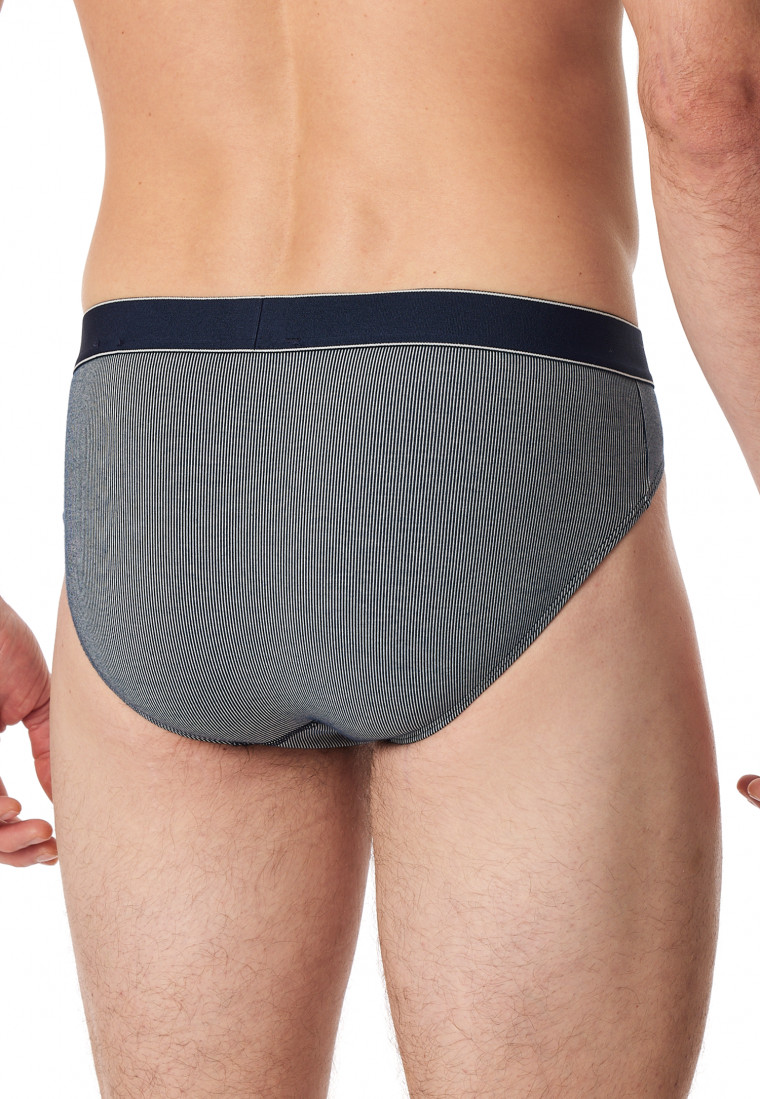 Rio-Slip Streifen navy - Duality Function