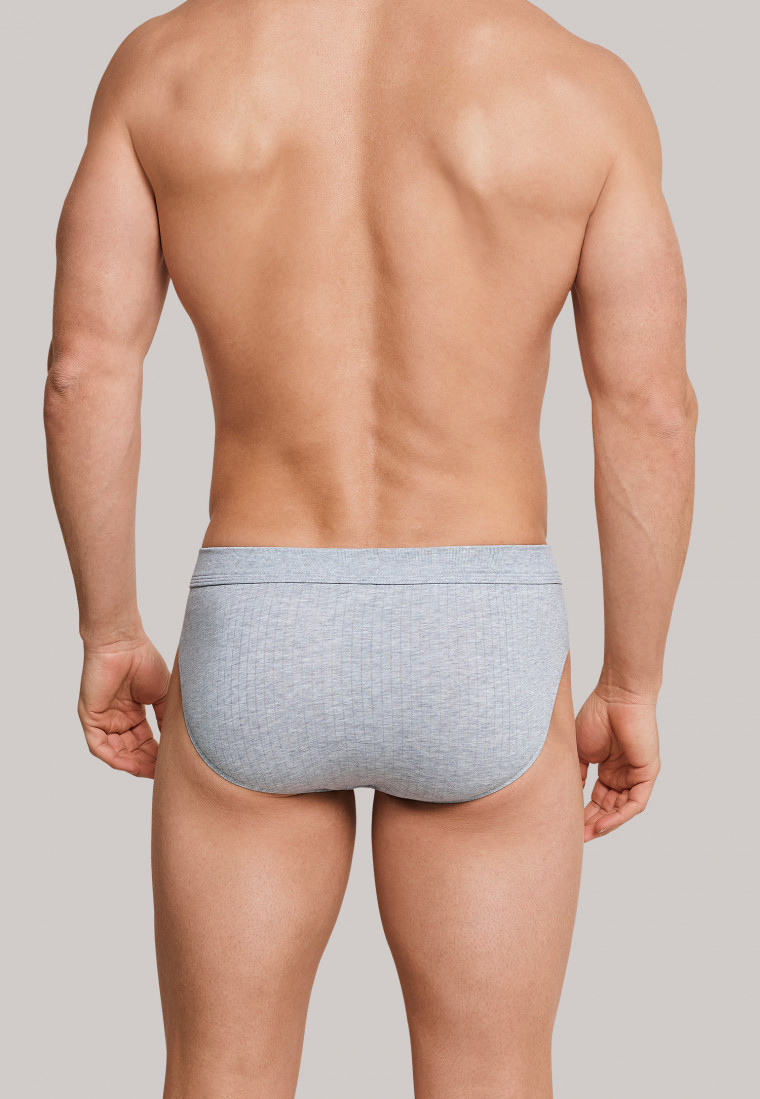 Rio briefs, 2-pack, gray? mottled - Authentic