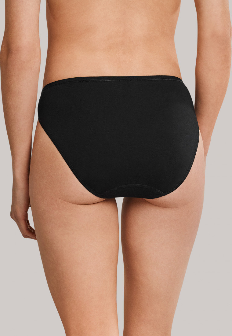 Rio panties, 3-pack, black - Essentials