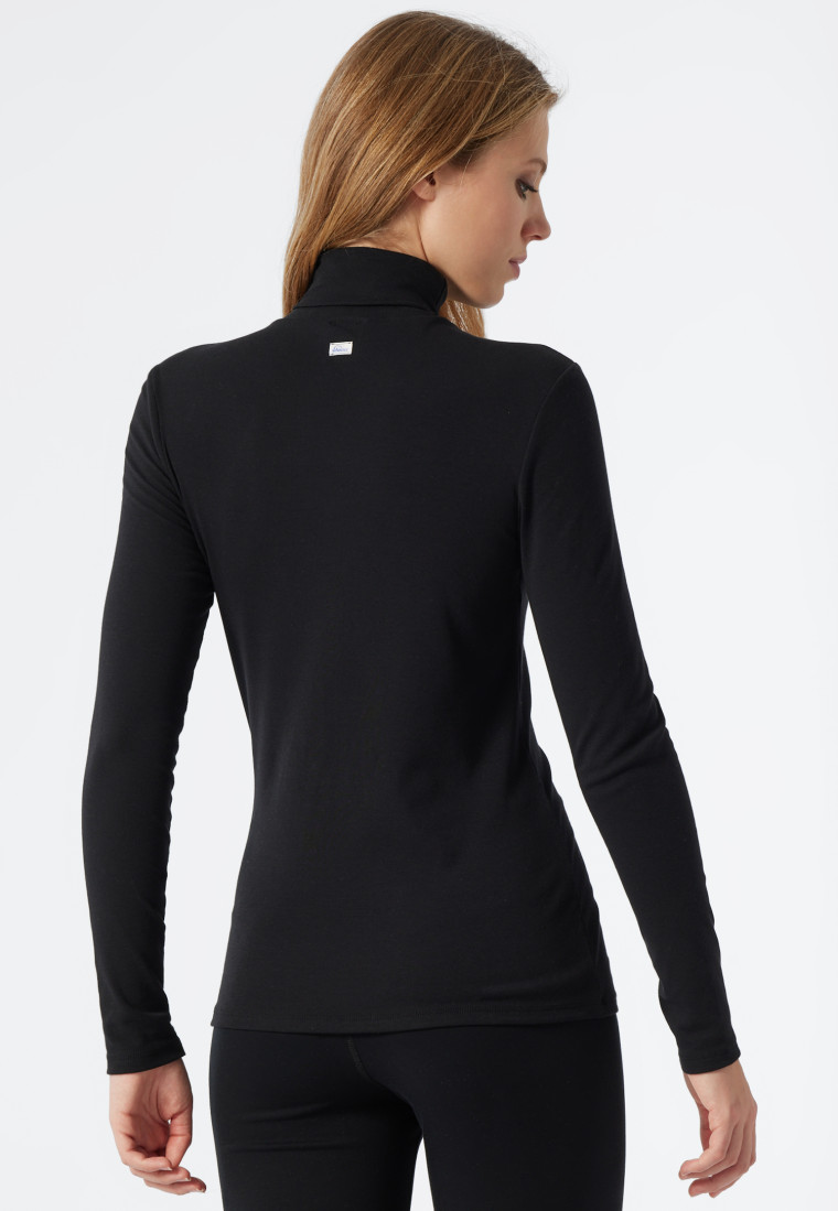 Turtleneck long-sleeve black - Revival Martina