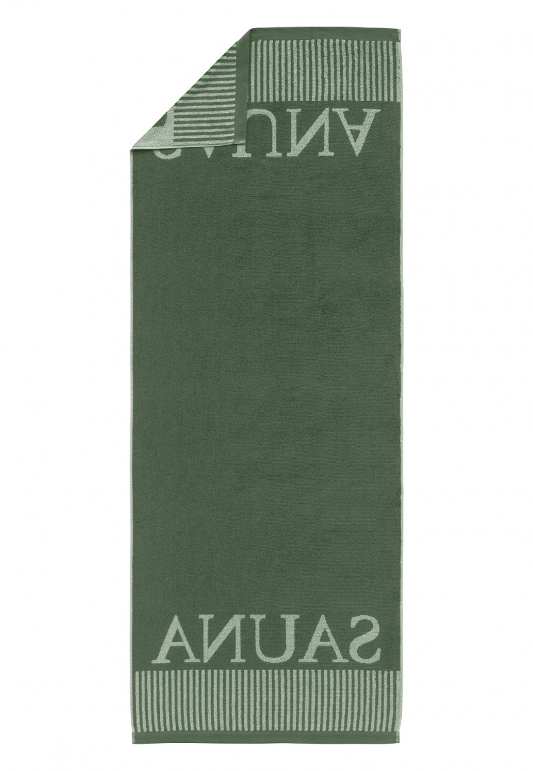 Sauna towel 75x200 light green - SCHIESSER Home