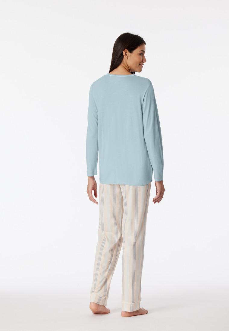 Pyjama long bluebird - Comfort Nightwear