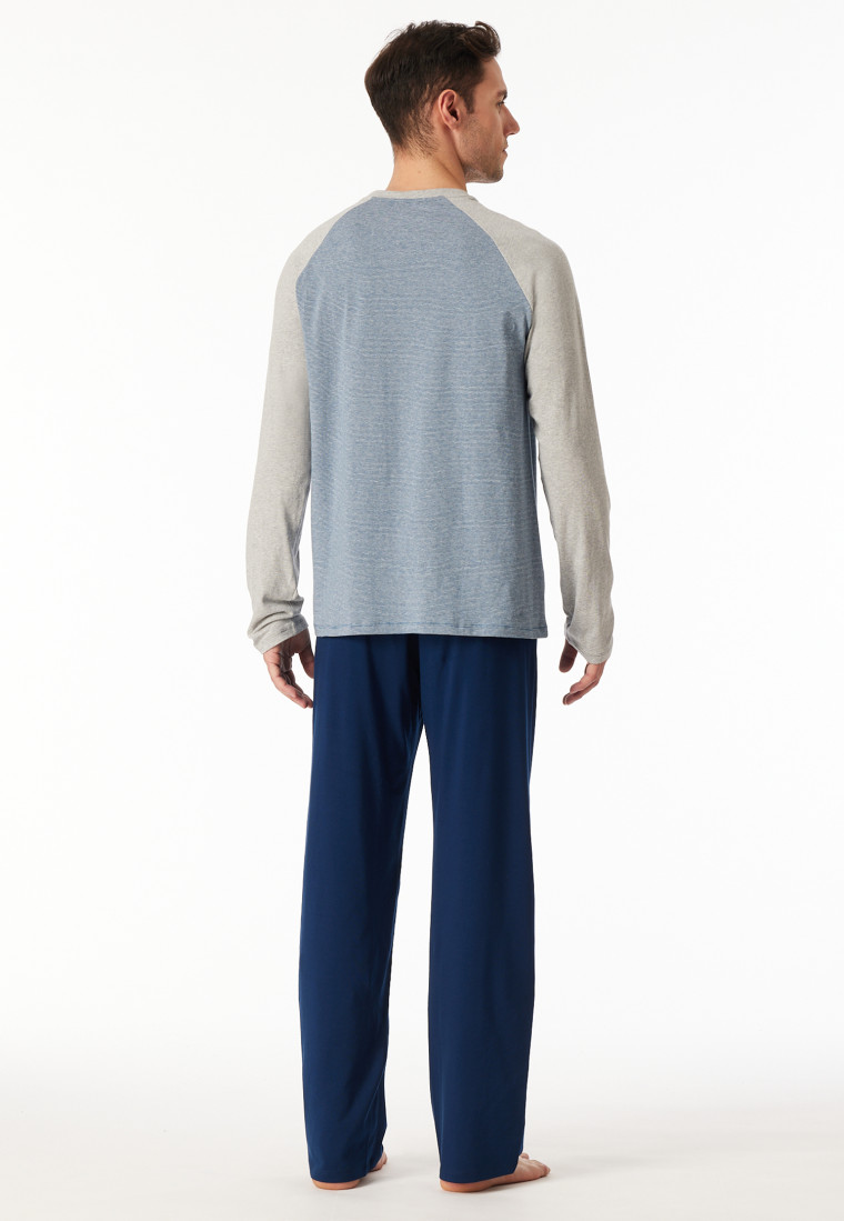 Pyjamas long dark blue - 95/5