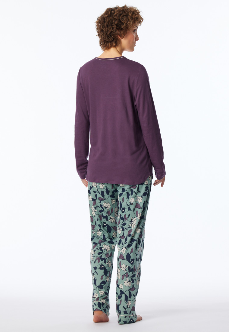 Schlafanzug lang multicolor - Comfort Nightwear