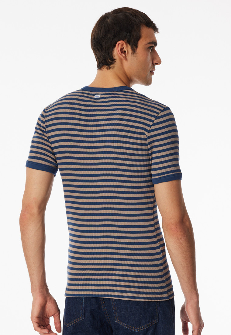 Shirt kurzarm braungrau - Revival Friedrich