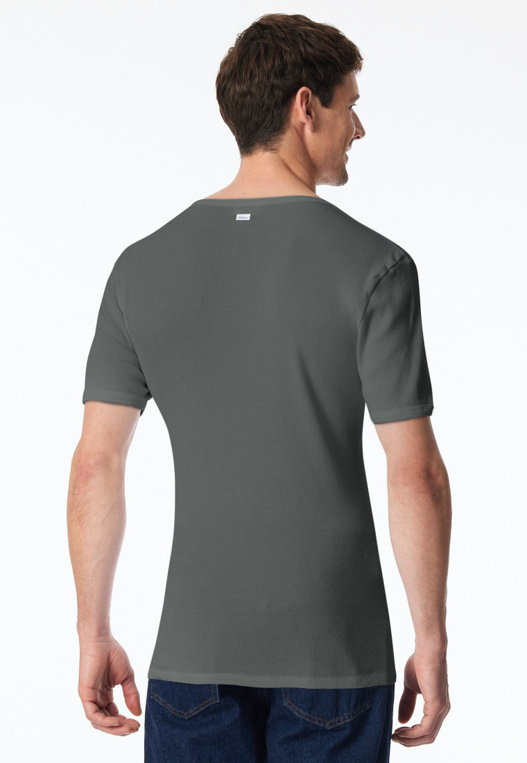 Dark green short sleeve shirt - Revival Friedrich