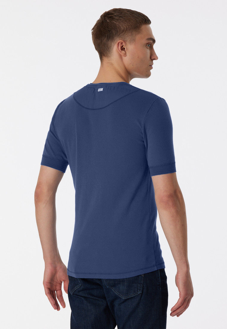 Shirt met korte mouwen indigo - Revival Karl-Heinz
