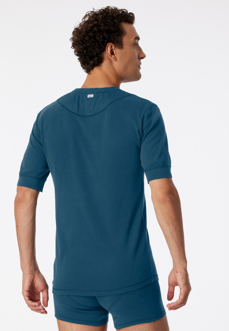 Shirt kurzarm jeansblau - Revival Karl-Heinz