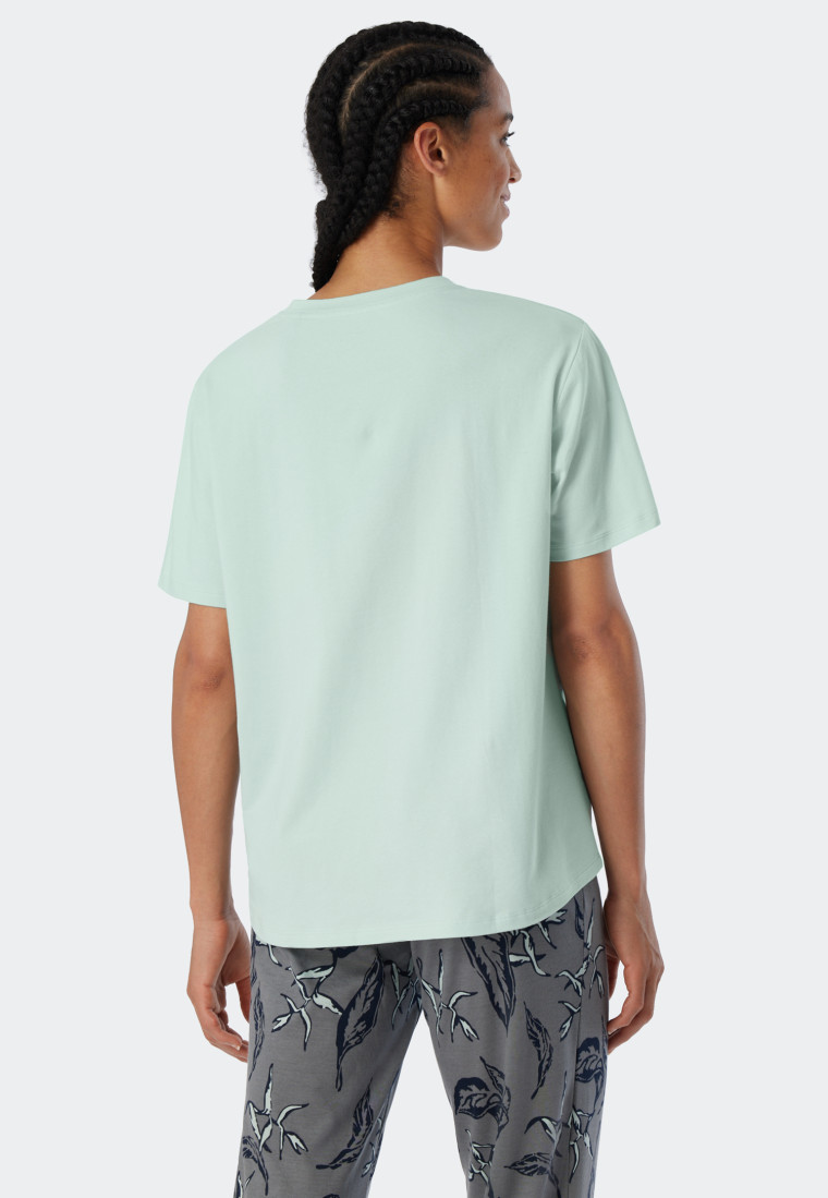 Shirt short-sleeved mint - Mix & Relax