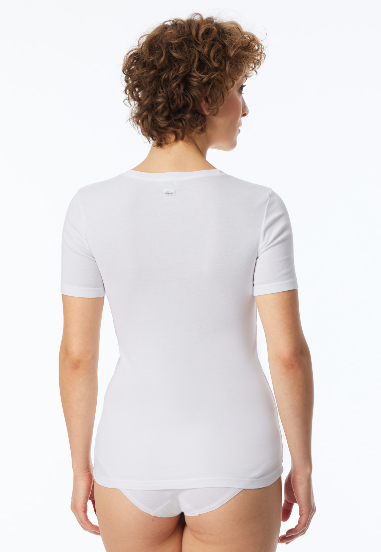 Shirt short sleeve white - Revival Berta