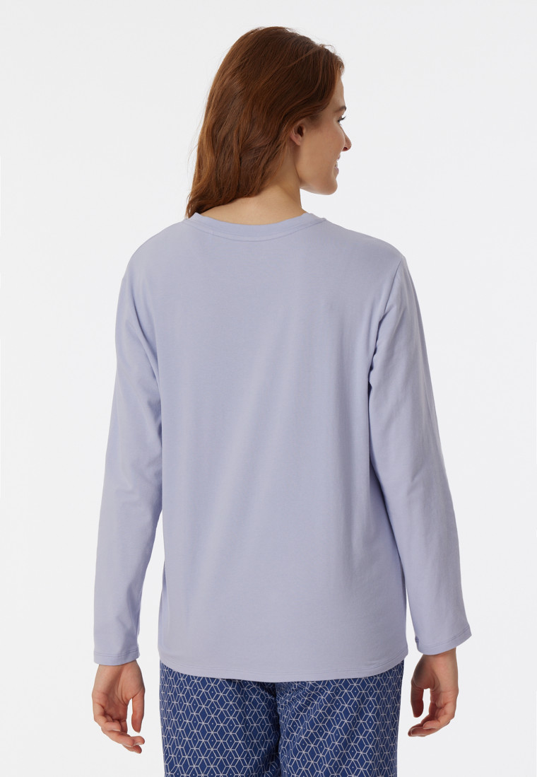 Shirt long-sleeved lilac - Mix & Relax