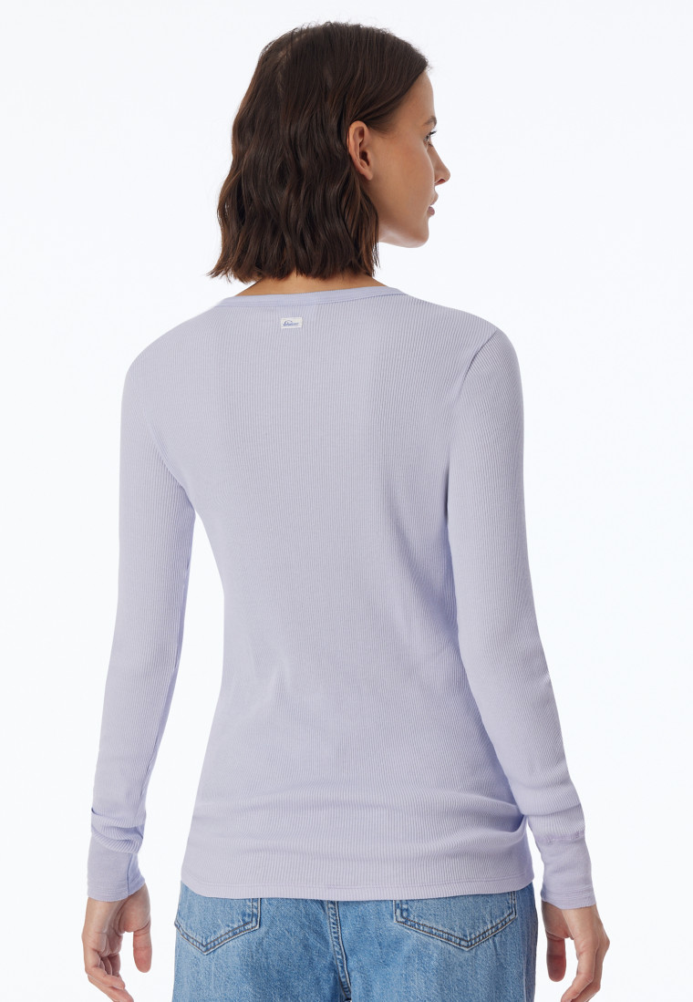 Maglia a maniche lunghe in tonalità lilla - Revival Greta