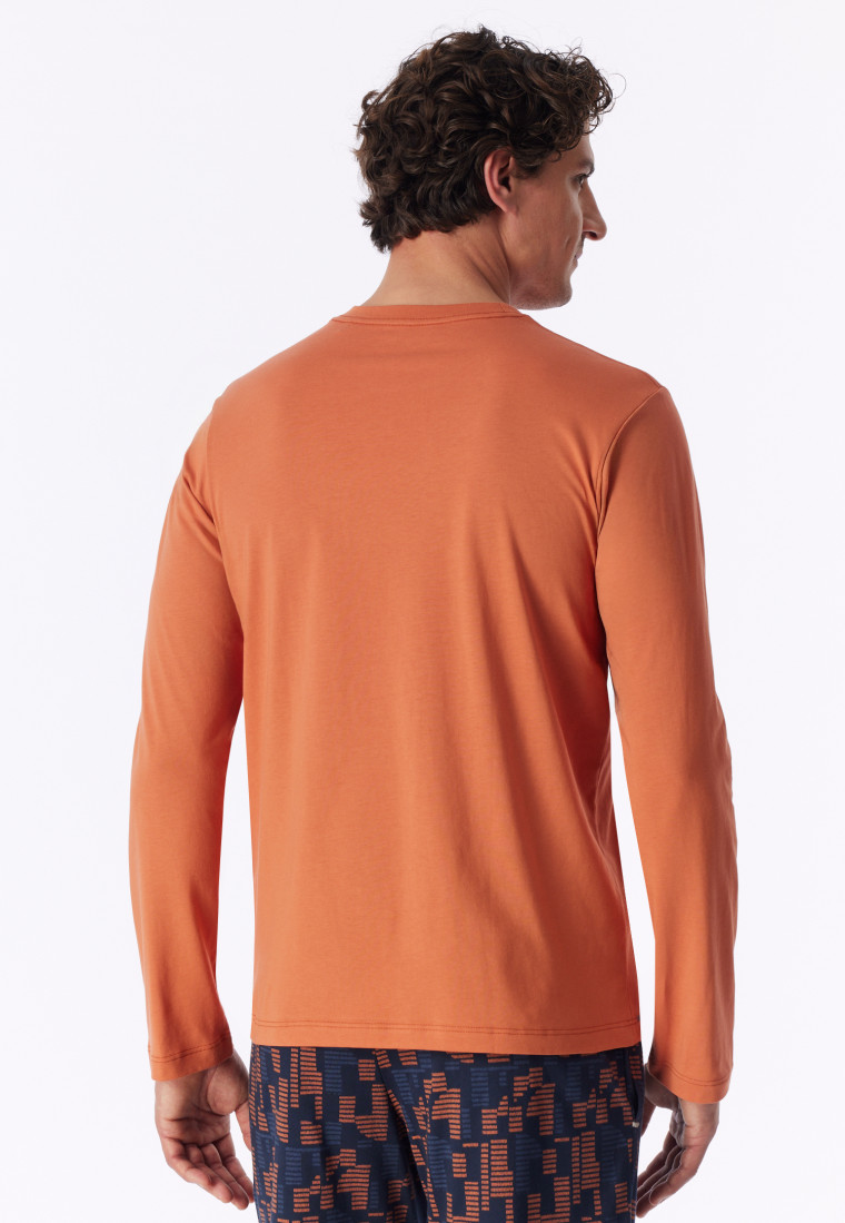 Long-Sleeve Pumpkin Shirt - Mix+ Relax