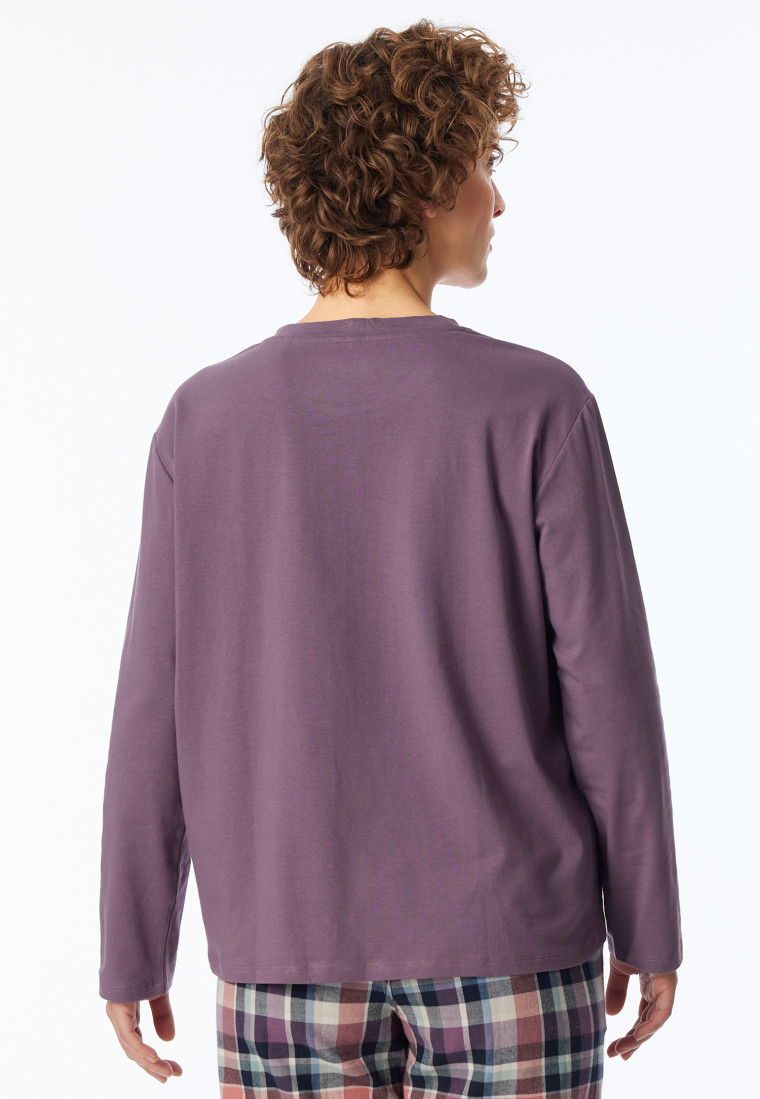 Shirt langarm rundhals malve - Mix+Relax