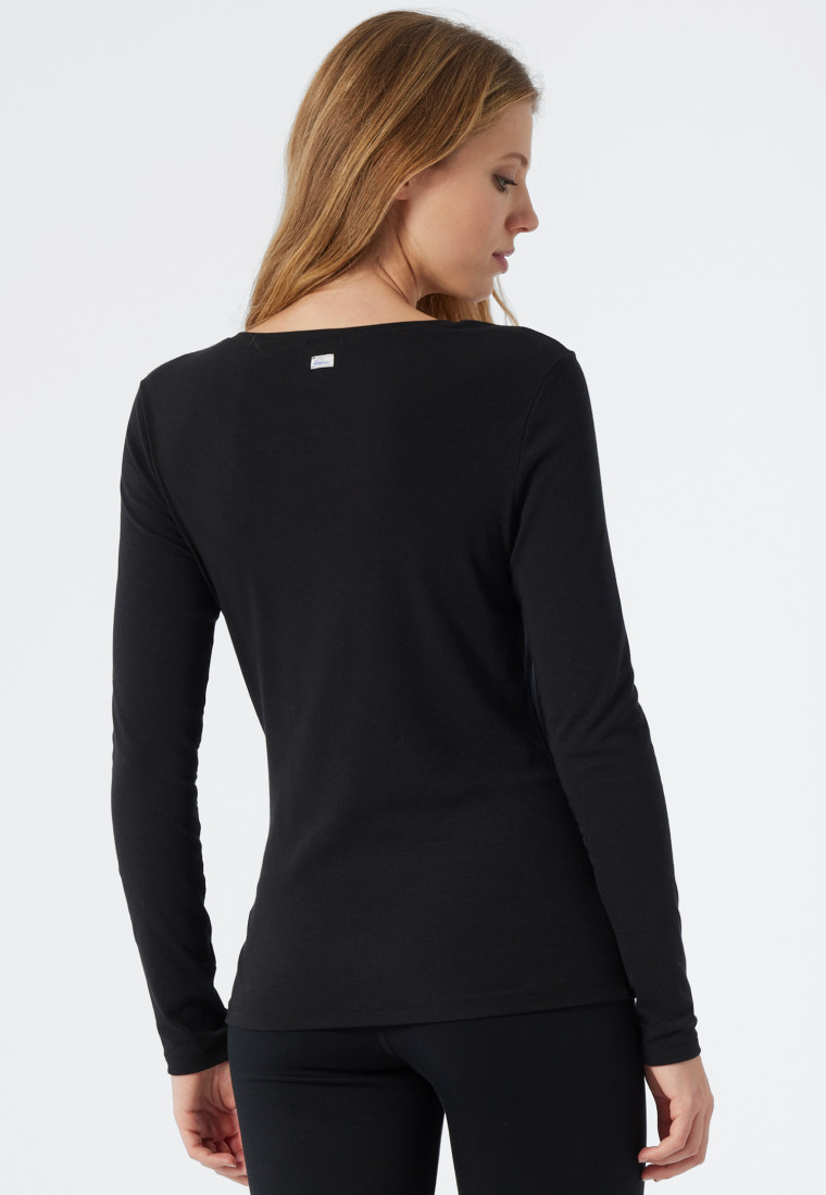 Shirt langarm schwarz - Revival Martina