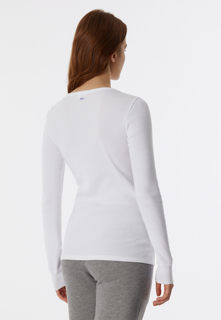 Shirt long-sleeved white - Revival Greta