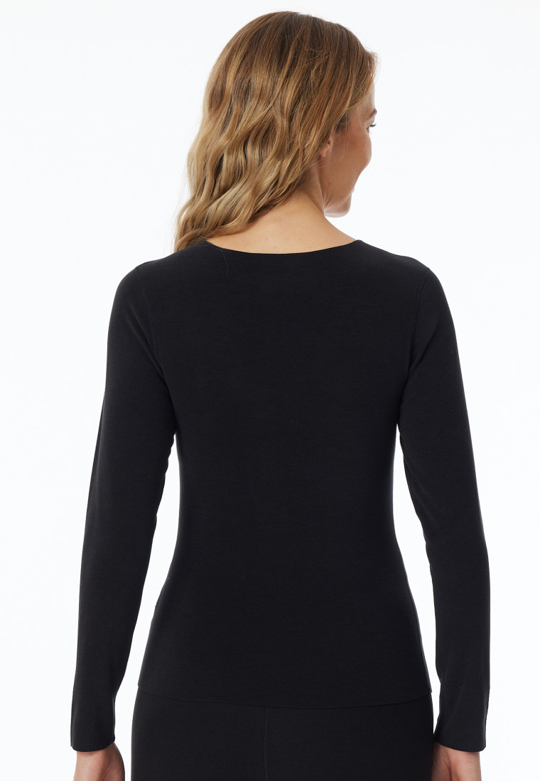 Shirt warming black - Invisible Soft Warming