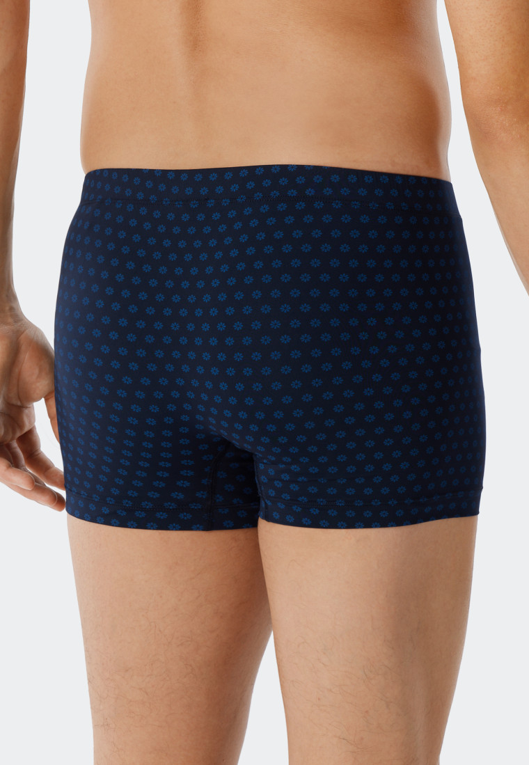 Boxer briefs 2-pack Tactel® solid patterned dark blue - selected! premium inspiration